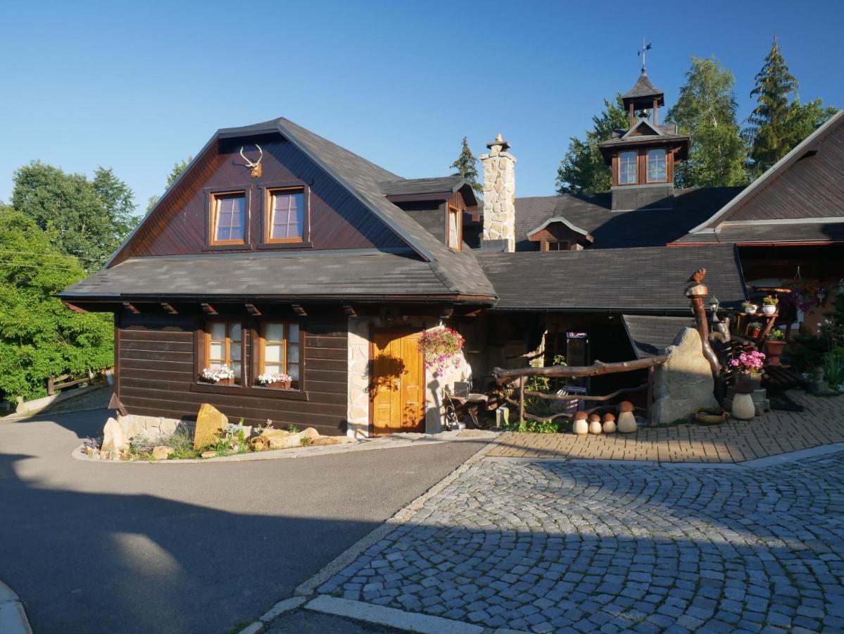Penzion Obora Prostřední Bečva Exterior foto